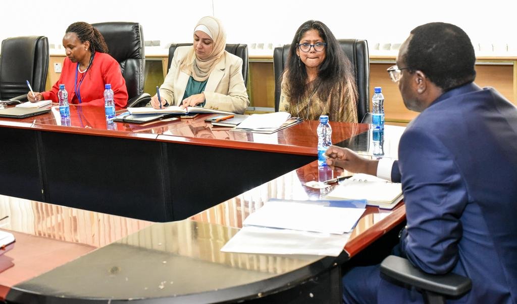 Strengthening Educational Partnerships: A Discussion Between CS Julius Ogamba and UNICEF's Shaheen Nilofer