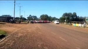 Breaking News: Tendwo Secondary School Students Protest at Eldoret Education Offices