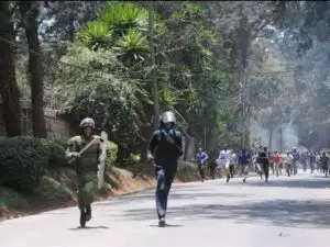 University Student Strike University of Nairobi, Moi University, Meru University.