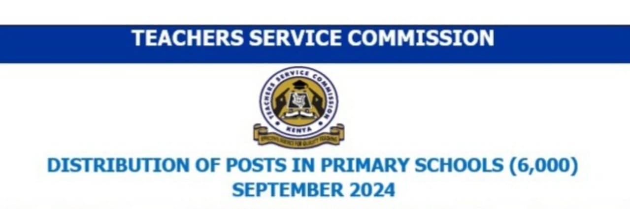 Understanding the 2024 Teacher Post Allocation in Kenya Distribution Of Posts In Primary Schools (6,000)